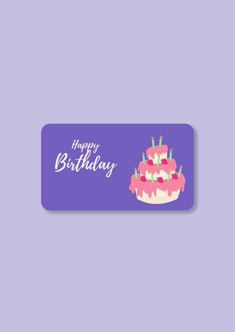 Birthday Gift Card