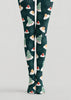 Christmas Tree Cloud Graphic Print Tights Pantyhose H610-12