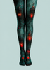 Gothic Lantern Rose Tights Women’s Halloween Pantyhose H67-1