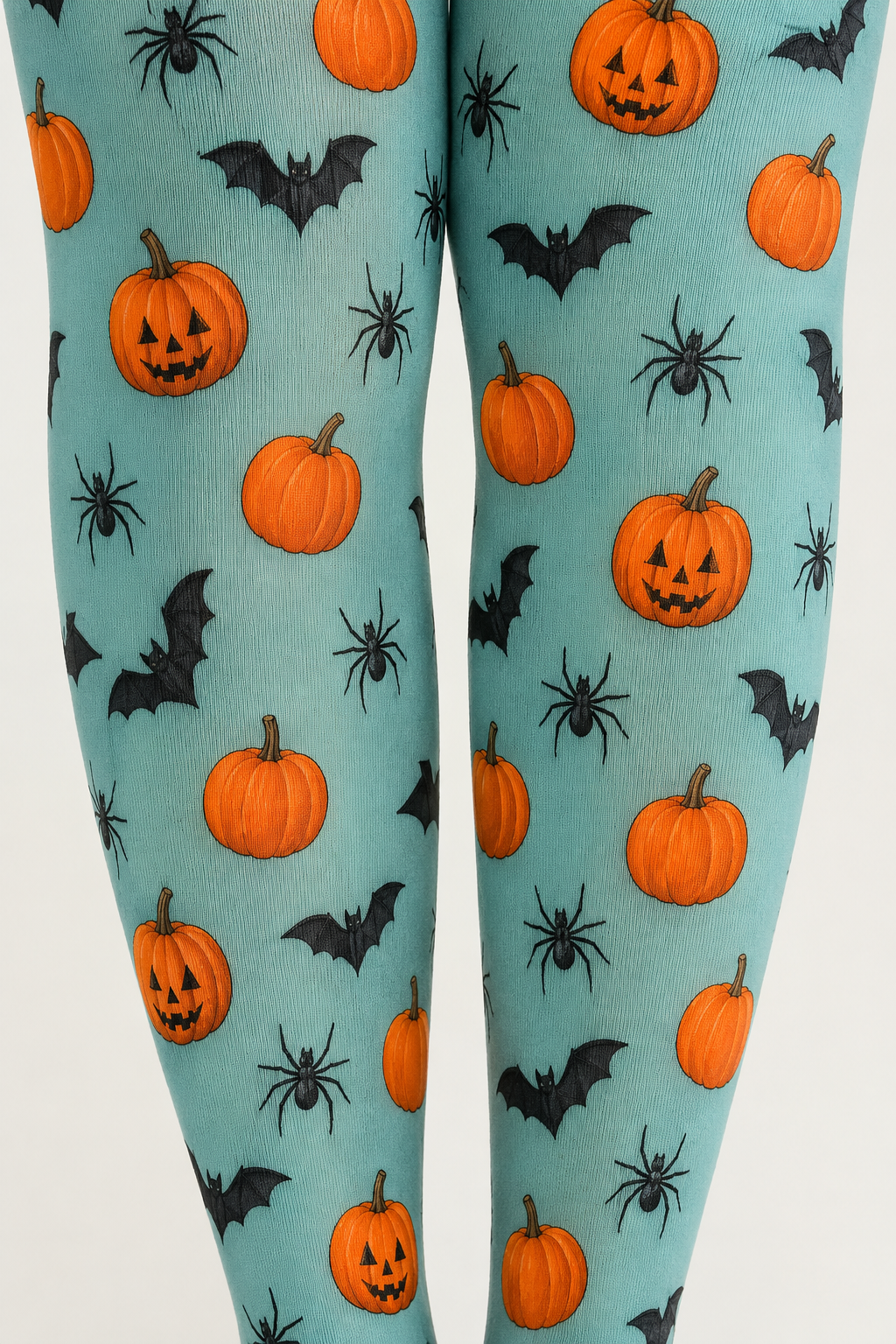 Cute Pumpkin Bat Halloween Tights Patterned Pantyhose H67-11
