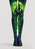 Green Moon Haunted Castle Halloween Tights H67-20