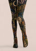 Dark Academia Graphic Tights Pantyhose H68-101