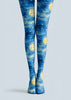 Blue Starry Sky Tights Artistic Patterned Pantyhose H68-34