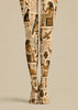 Egyptian Hieroglyph Print Tights Pantyhose H68-80