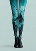 Mystic Castle Raven Halloween Tights H69-22