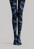 Blue Bat Halloween Pattern Tights Hosiery Pantyhose H69-4