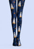 Spooky Ghost Star Halloween Tights Pantyhose Z69-3