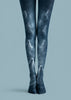 Dark Ghost Tights Spooky Mist Pattern Pantyhose L67-12