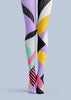 Abstract Color Block Pantyhose Pop Art Colorful Tights L68-10