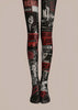 Rock Poster Graphic Tights Hosiery Pantyhose L68-126