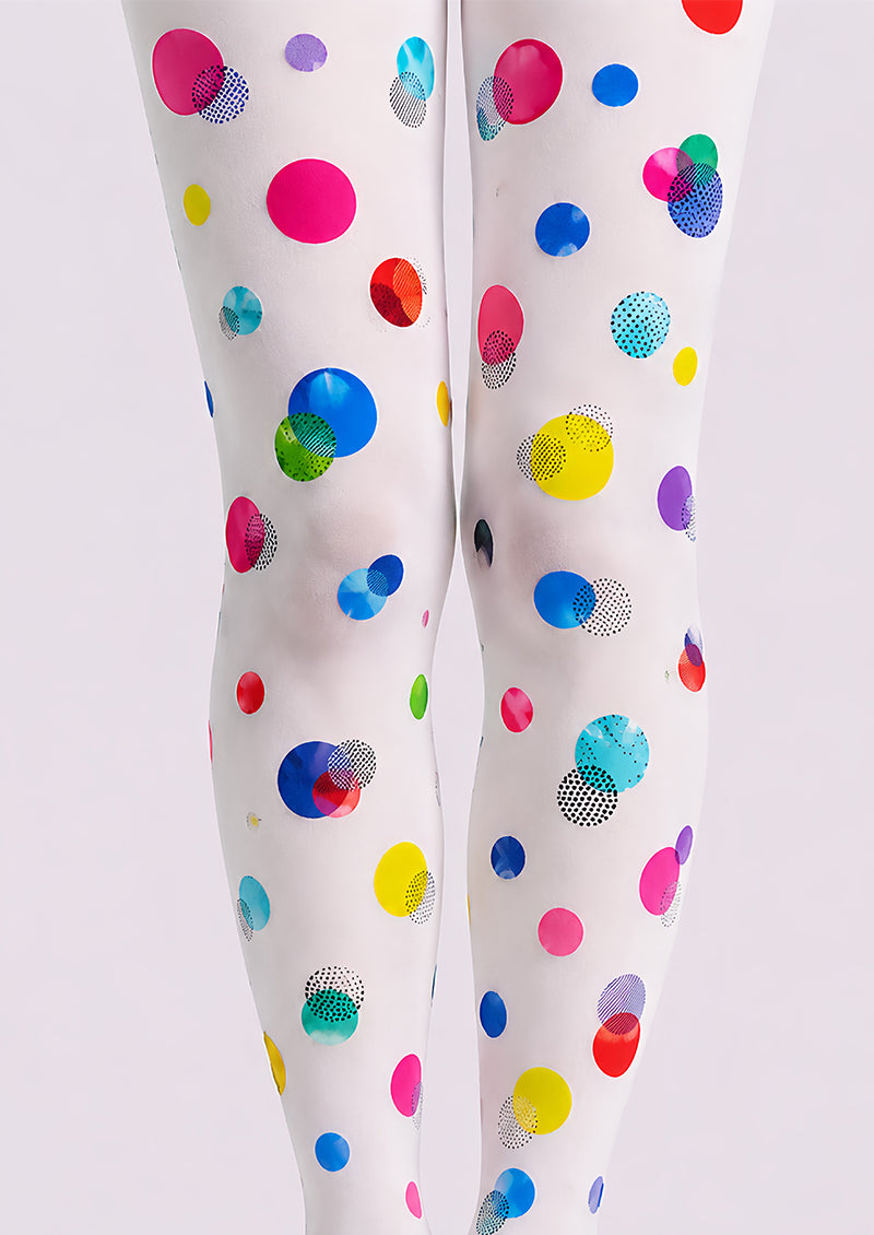 PopArt Print Tights Polka Dot Candy Pantyhose L68-13