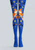 Cute Witch Cat Tights Halloween Party Hosiery L68-86