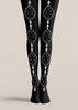 Vintage Jewelry Ornament Tights L69-29