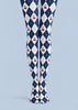 Preppy Cherry Pattern Argyle Diamond Tights L69-46