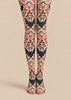 Halloween Bat Floral Bow Tights Hosiery Pantyhose L69-61