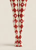 Christmas Snowflake Argyle Diamond Tights Pantyhose Z610-34
