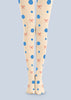 Ribbon Polka Dot Tights Hosiery Pantyhose Z69-10