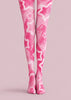 Pink Star Graphic Y2K Tights Pantyhose Z69-28