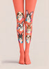 Rabbit Face Pattern Tights Hosiery Pantyhose Z69-74