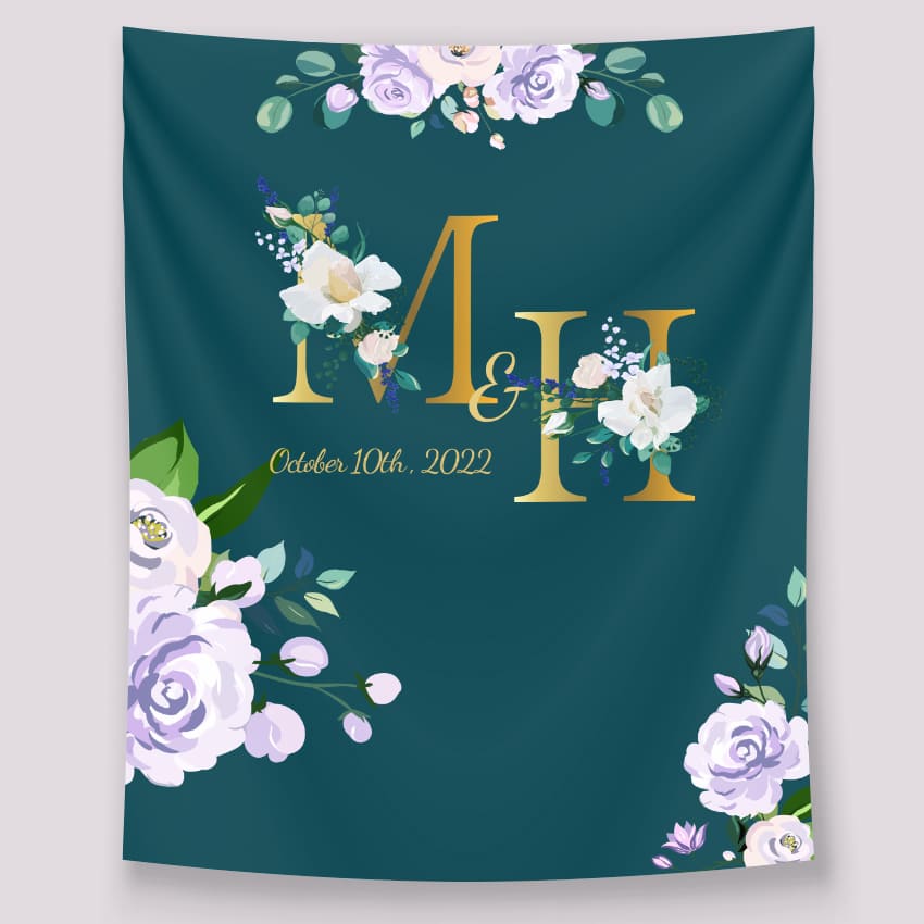 Wedding Ceremony Flower Backdrop Decor