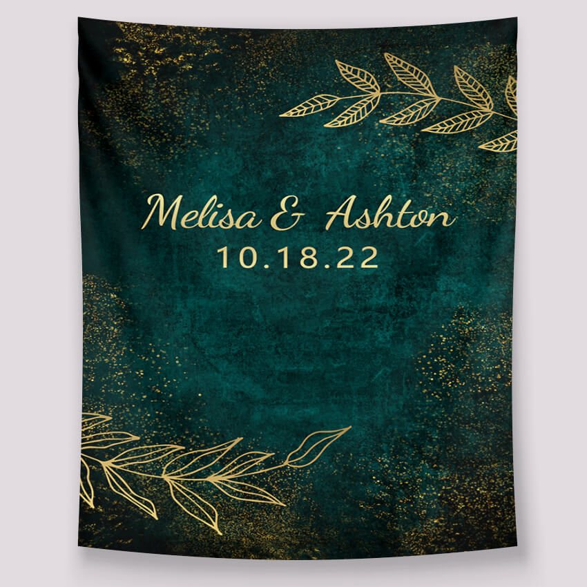 Glitter Wedding Bridal Shower Backdrop