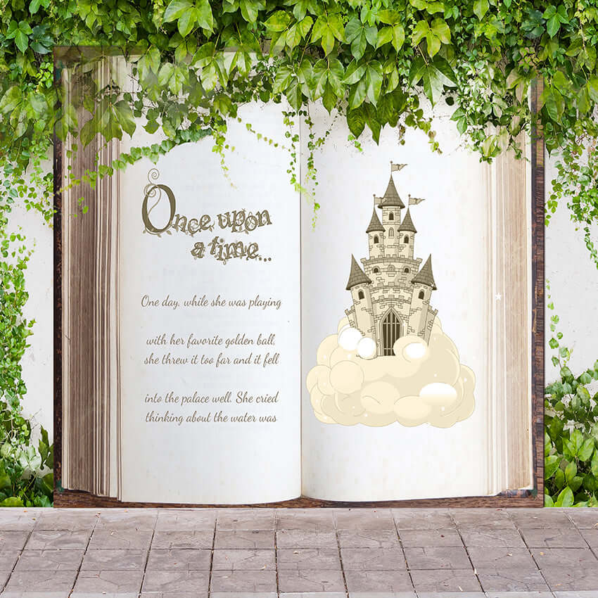 Story Book Fairytale Party Wedding Backdrop