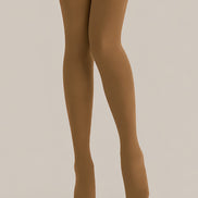 Brown Fall Winter Tights Solid Color Everyday Pantyhose D68-12
