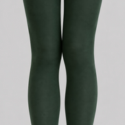 Dark Green Everyday Tights Solid Color Pantyhose D68-13