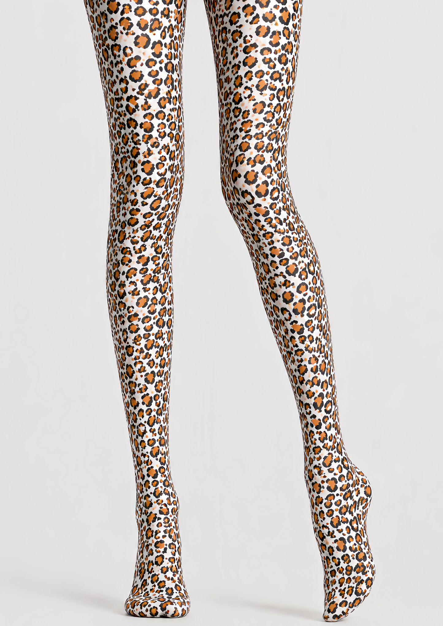 Brown Leopard Print Tights Fashion Pantyhose D68-9
