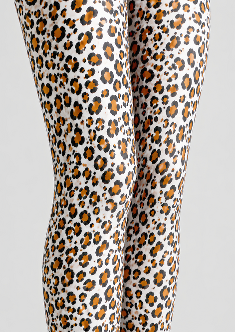 Brown Leopard Print Tights Fashion Pantyhose D68-9