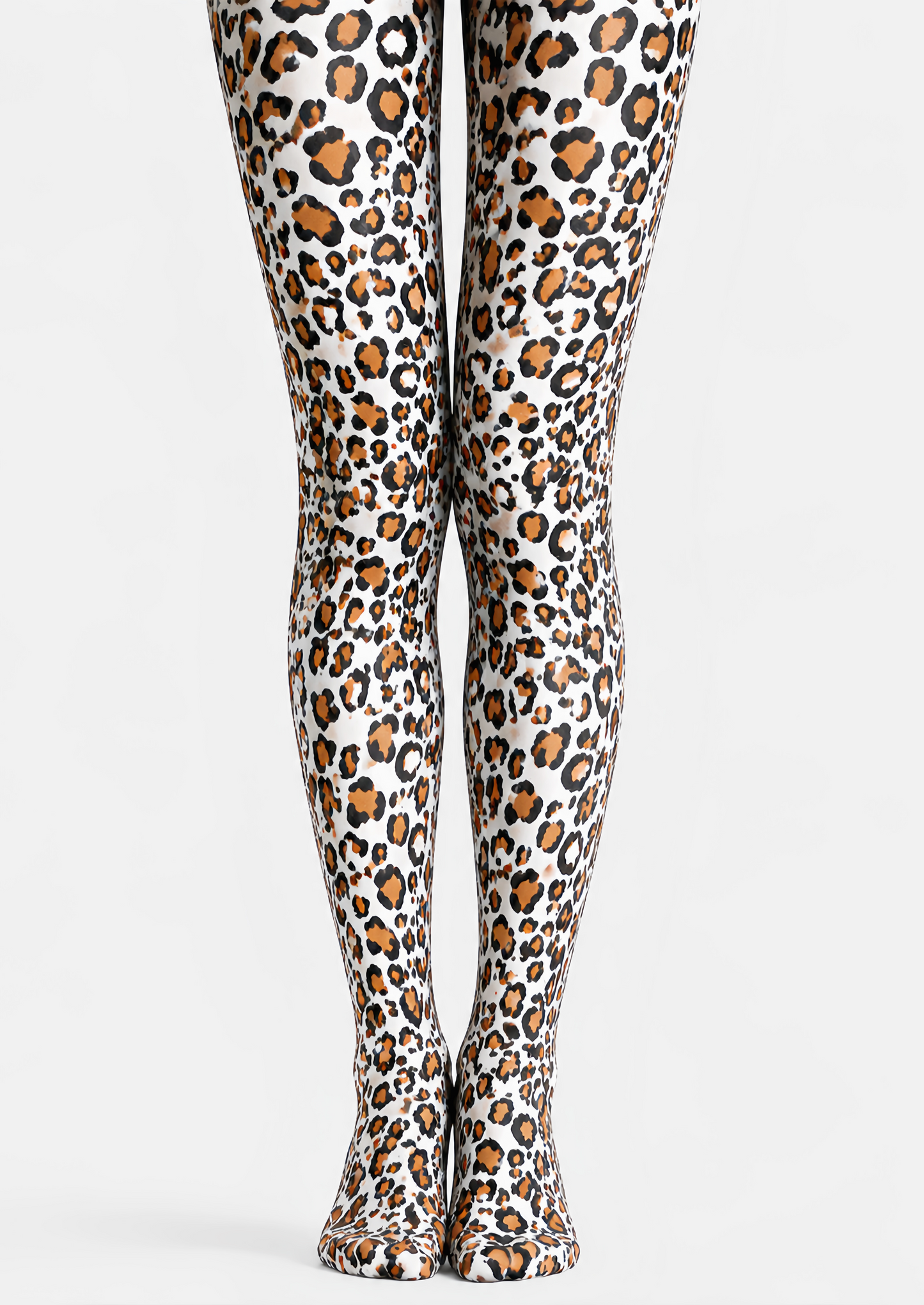 Brown Leopard Print Tights Fashion Pantyhose D68-9