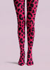 Fashion Pink Leopard Animal Tights Hosiery D69-2