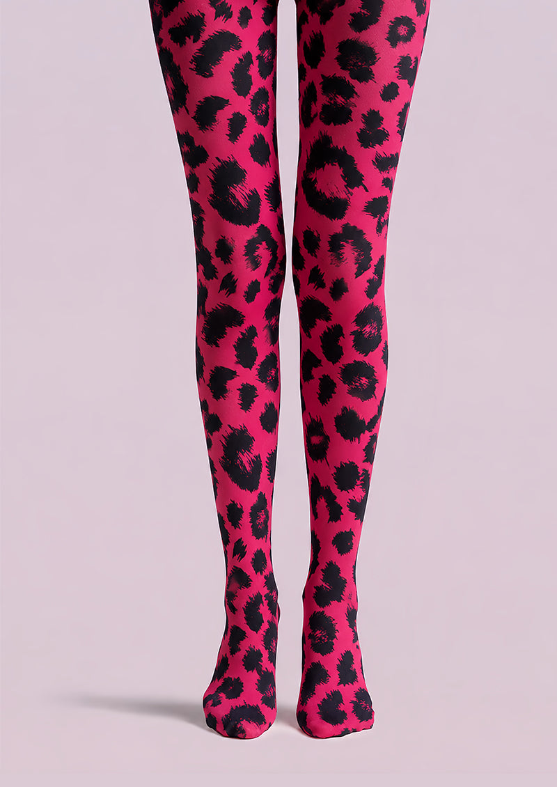 Animal Print Tights