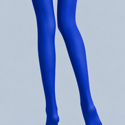 Royal Blue Basic Tights Hosiery Pantyhose D69-4