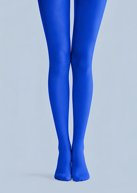 Royal Blue Basic Tights Hosiery Pantyhose D69-4