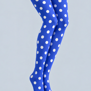 Pop Style Blue Dot Pattern Tights Hosiery Pantyhose D69-9