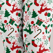 Christmas Motif Print Tights Hosiery Pantyhose H610-1