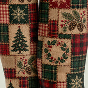 Christmas Tree Patchwork Tights Hosiery Pantyhose H610-3