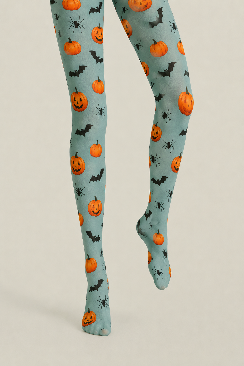 Cute Pumpkin Bat Halloween Tights Patterned Pantyhose H67-11