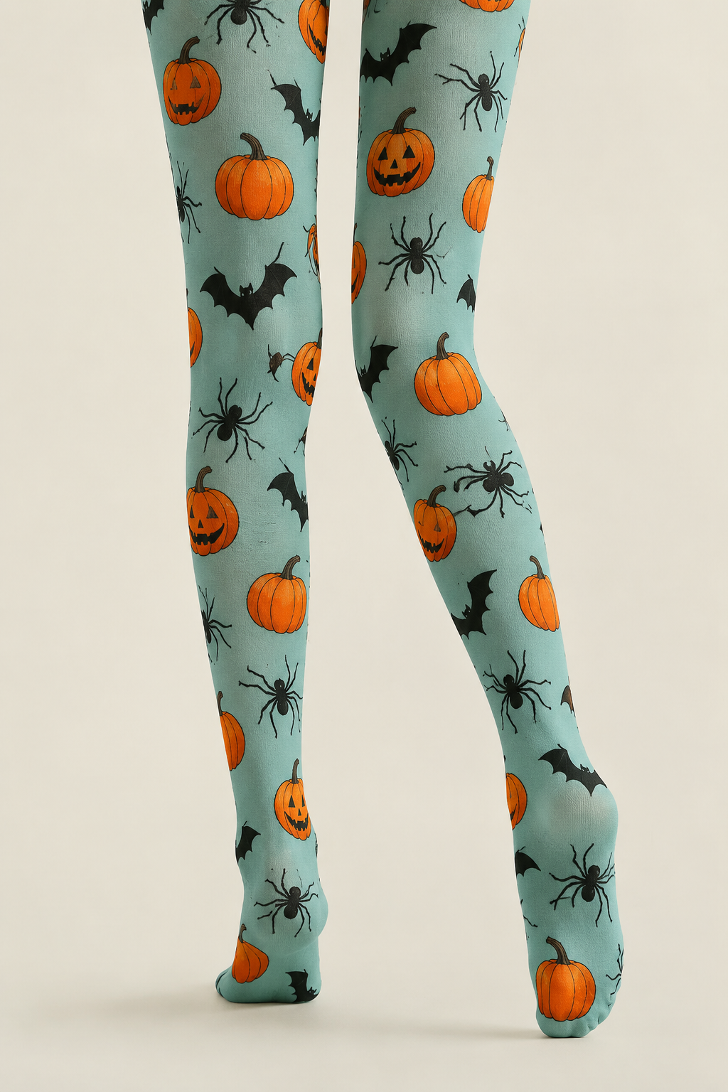 Cute Pumpkin Bat Halloween Tights Patterned Pantyhose H67-11