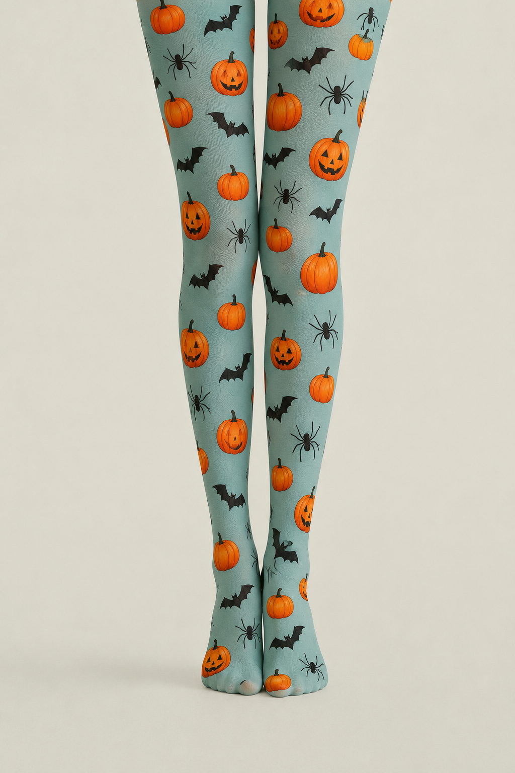Cute Pumpkin Bat Halloween Tights Patterned Pantyhose H67-11