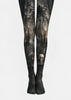 Halloween Pantyhose Spider Skull Candle Patterned Tights H67-12