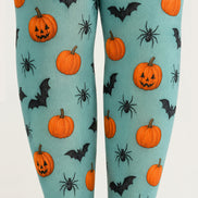 Cute Pumpkin Bat Halloween Tights Patterned Pantyhose H67-11