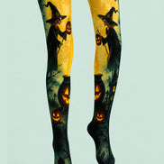 Bat Moon Witch Halloween Cosplay Tights H67-22