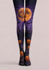 Purple Night Pumpkin Halloween Cosplay Tights H67-24