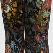 Retro Boho Floral Patterned Tights Fashion Pantyhose H68-1