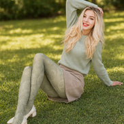 Forestcore Tree Ring Tights Fashion Hosiery H68-100