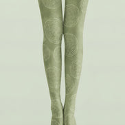 Forestcore Tree Ring Tights Fashion Hosiery H68-100