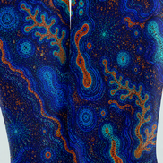 Art Fluid Psychedelic Printed Tights Pantyhose H68-103