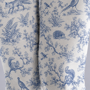 Toile Botanical Tights Blue White Pantyhose H68-108